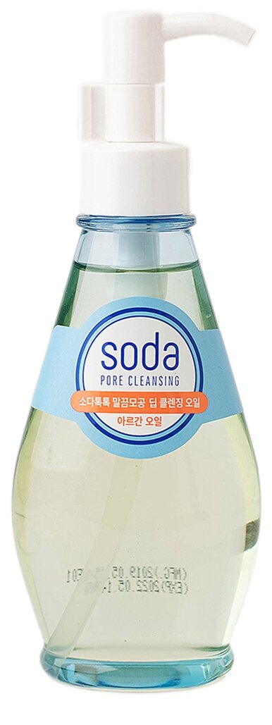 Holika Holika гидрофильное масло для лица Soda Tok Tok Clean Pore Deep Cleansing Oil, 150 мл, 180 г