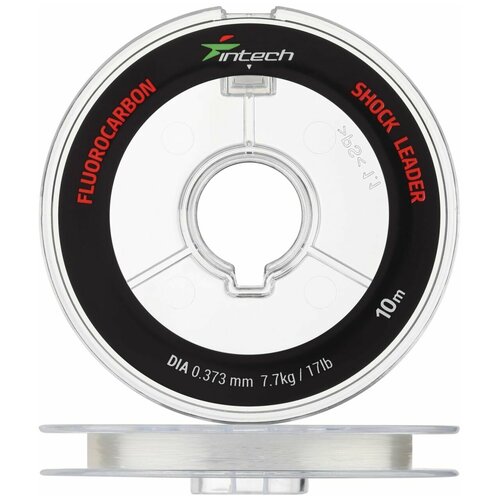 флюорокарбон intech fc shock leader 25м 0 373mm 7 7kg 17lb Леска флюорокарбон для рыбалки Intech FC Shock Leader 0,373мм 10м (clear)