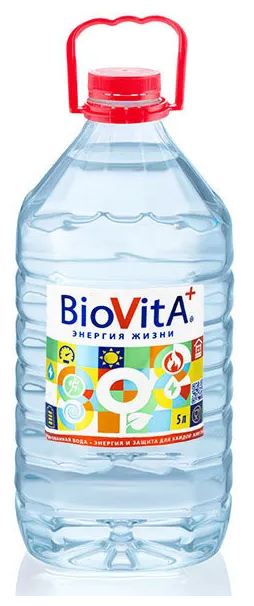 Вода питьевая минеральная BioVita, 5л - фото №1