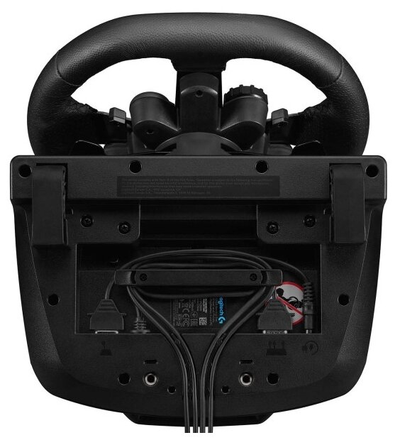 Контроллер игровой Logitech G923 (гоночный руль и педали для PS4 и ПК)