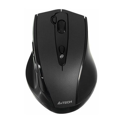 Мышь A4Tech V-Track G10-810F черный оптическая 2000dpi беспроводная USB для ноутбука 7but 205400₽