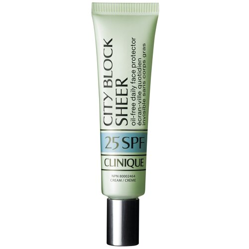 Clinique крем City Block Sheer Oil Free Daily Face Protector SPF 25, 40 мл