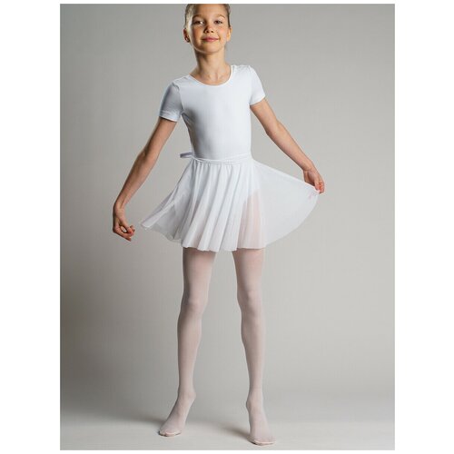 Школьная юбка playToday, размер 122, белый