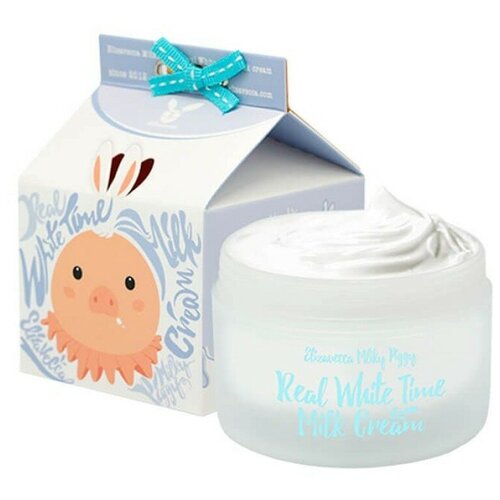 Elizavecca Крем для тела Real White Time Milk Cream, 100 мл