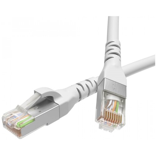 Патч-корд экранированный CAT5E F/UTP 4х2 LSZH белый 0.5м () DKC RN5EFU4505WH (1 шт.)