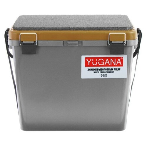фото Yugana ящик зимний yugana односекционный, цвет серо-золотой