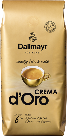 Кофе в зернах Dallmayr Crema d’Oro