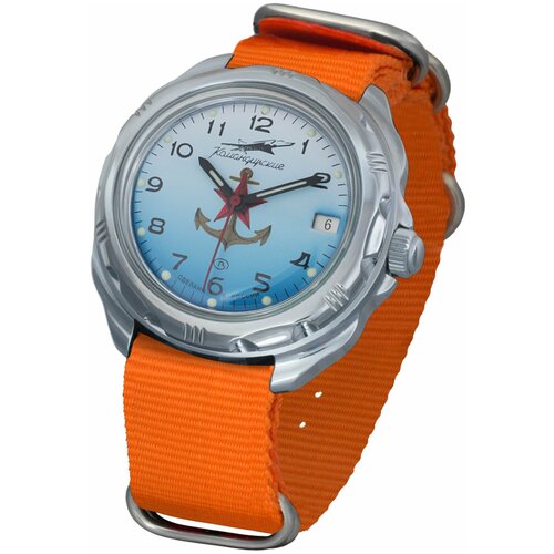 Наручные часы Восток Командирские, оранжевый мужские часы восток 211084