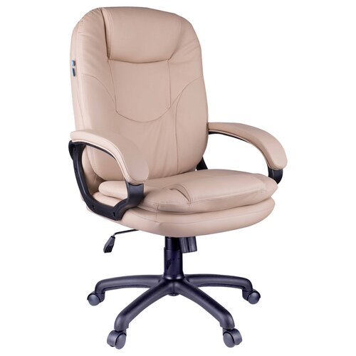 фото Компьютерное кресло helmi hl-e68 reputation для руководителя, обивка: искусственная кожа, цвет: бежевый