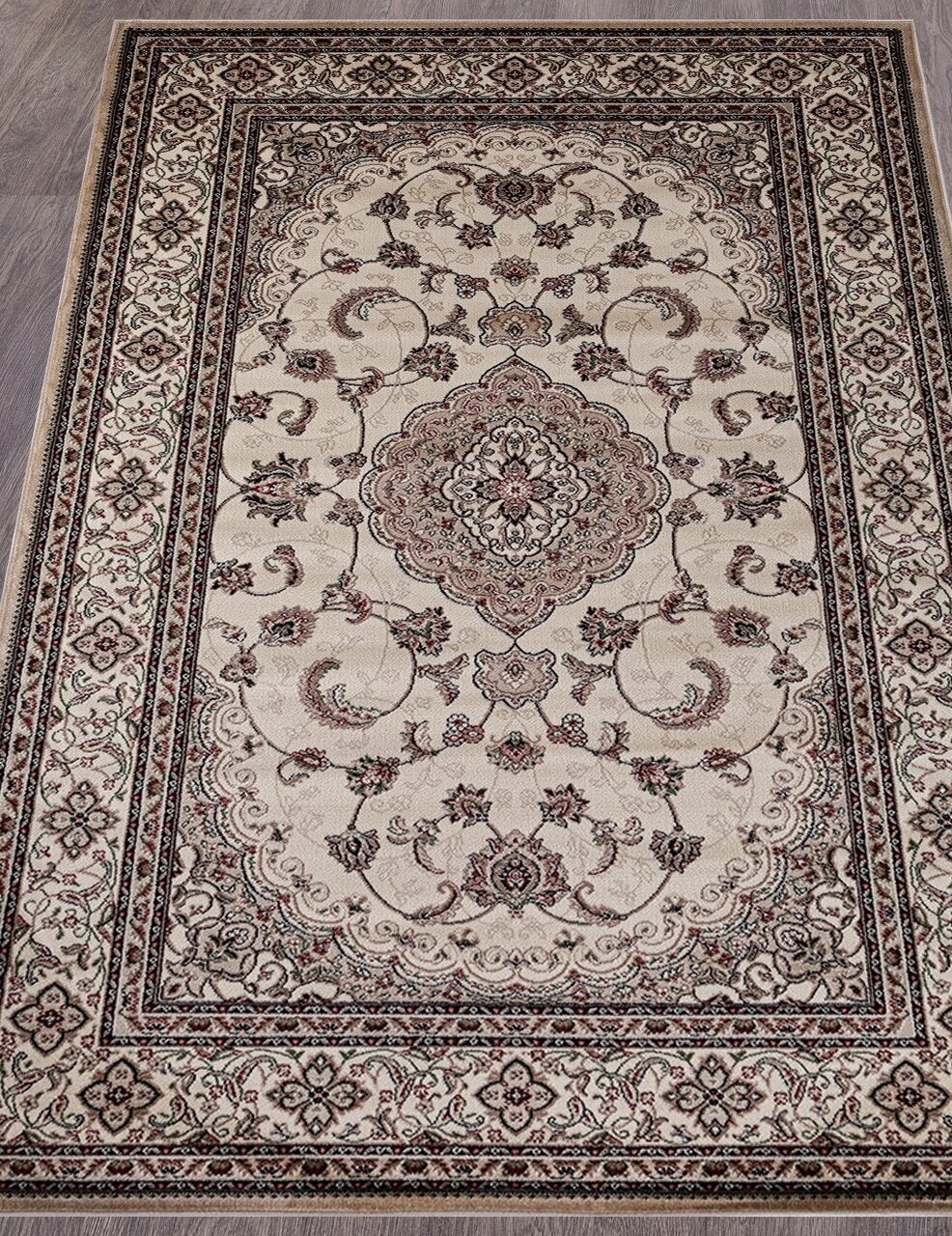 фото Ковер Merinos Colizey d389 beige 1.5x3м