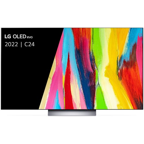 55 Телевизор LG OLED55C24LA 2022, серый
