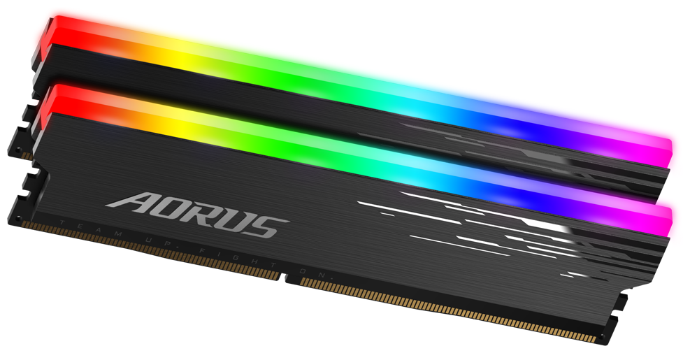Оперативная память DDR4 GIGABYTE AORUS RGB LED 16Gb (2x8Gb) 3733MHz pc-29900 (GP-ARS16G37)