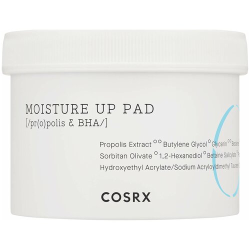 COSRX диски для лица One Step Moisture Up Pad увлажняющие, 135 мл, 70 шт. cosrx moisture up pad 70 pads