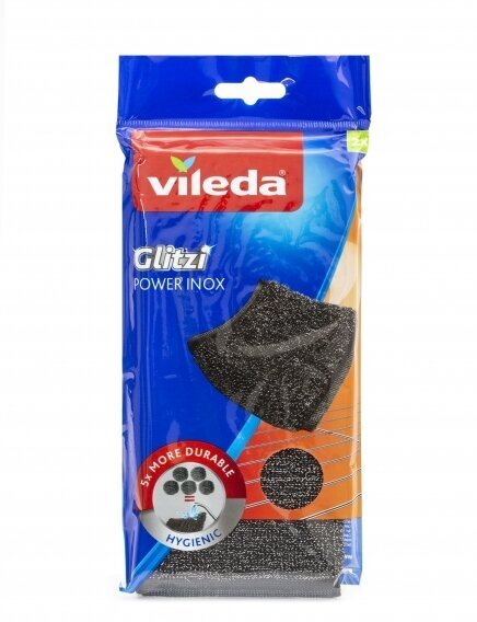 фото Губка Инокс Пауэр металлическая 2шт