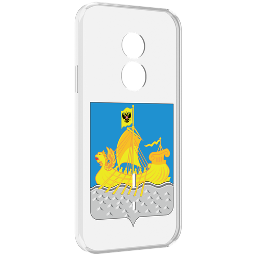 Чехол MyPads герб-косромская-область для Doogee S51 задняя-панель-накладка-бампер