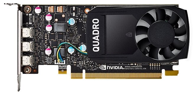 1ME43AA Видеокарта Nvidia Quadro P400 2gb