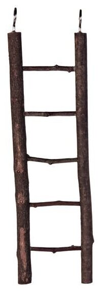 Trixie игрушка для птиц, лестница из необработанного дерева в ассортименте - фотография № 2