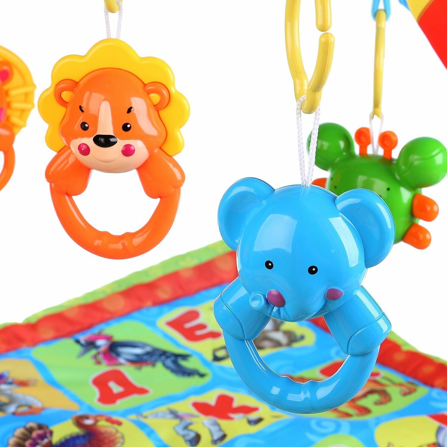 Коврик детский Умка Азбука Животных с игрушками на подвеске 259975