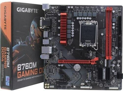 Материнская плата Gigabyte B760M GAMING DDR4, Soc-1700, mATX - фото №3