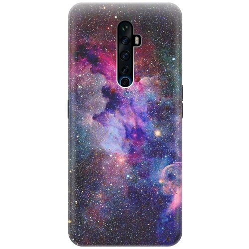 фото Cиликоновый чехол на oppo reno2 z / оппо рено2 зет с принтом "открытый космос" gosso
