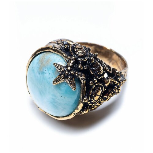 Кольцо Alcozer & J, ларимар