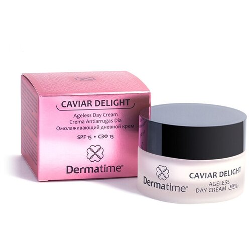 Dermatime Caviar Delight Ageless Day Cream SPF 15 Омолаживающий дневной крем СЗФ 15 50 мл.