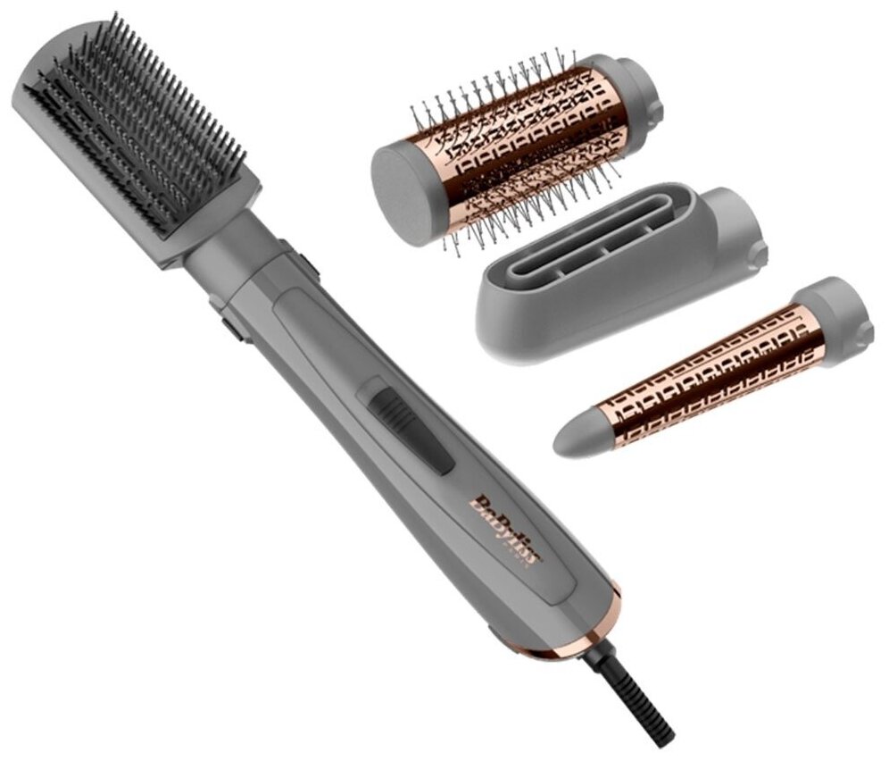 Фен-щетка BaByliss AS136E, grey — купить в интернет-магазине по низкой цене на Яндекс Маркете