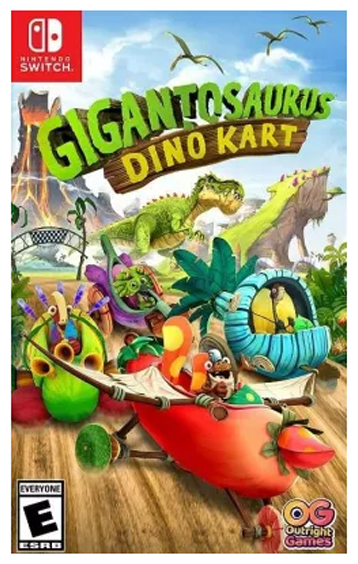 Игра Nintendo для Switch Gigantosaurus. Dino Kart, английская версия