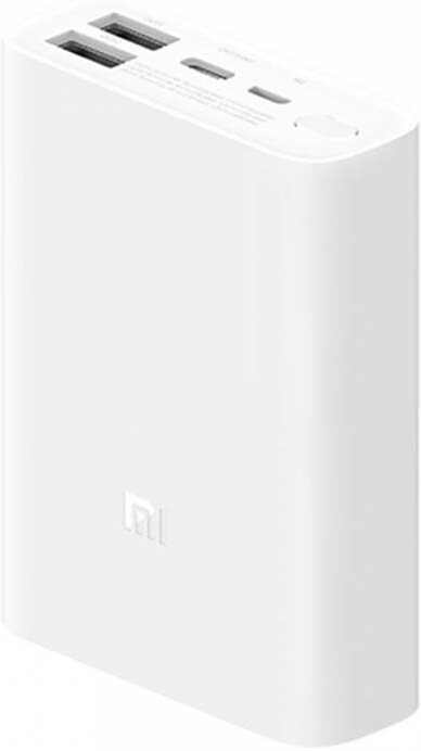 Внешний аккумулятор Xiaomi Mi Power Bank Pocket Edition 10000mAh White PB1022ZM