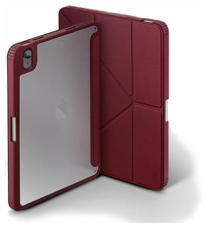 Чехол Uniq Moven Anti-microbial (PDM6(2021)-MOVMRN) iPad mini (6 го поколения) (2021), красный