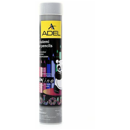 Adel Набор цветных карандашей Blackline PBT 12 цветов 755₽