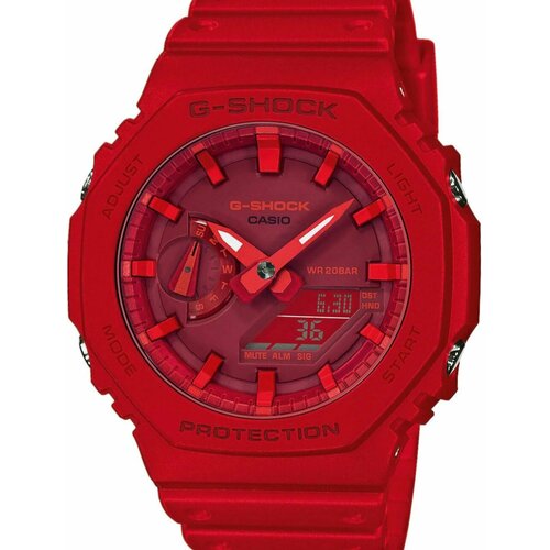 Наручные часы CASIO G-Shock GA-2100-4A, красный