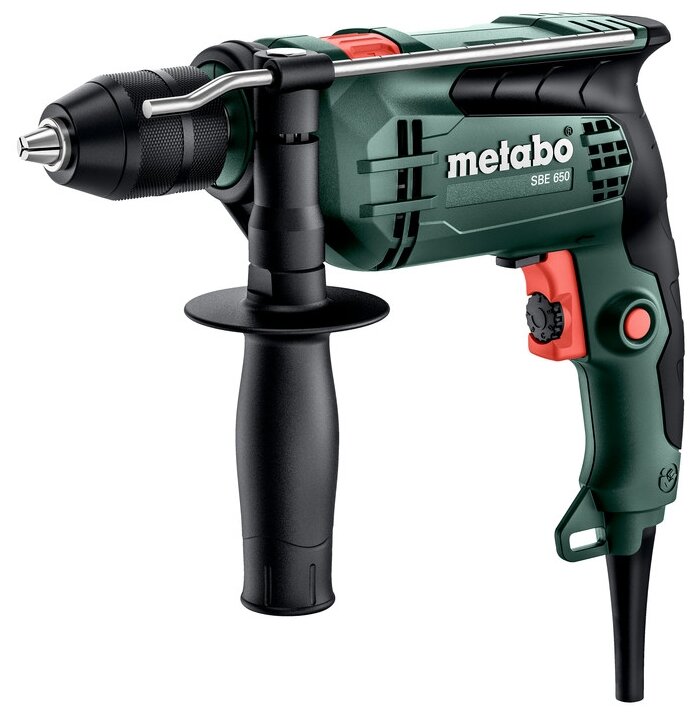 Дрель-шуруповерт ударная Metabo SBE650 [600742850] 650вт,БЗП,картон 600742850 .