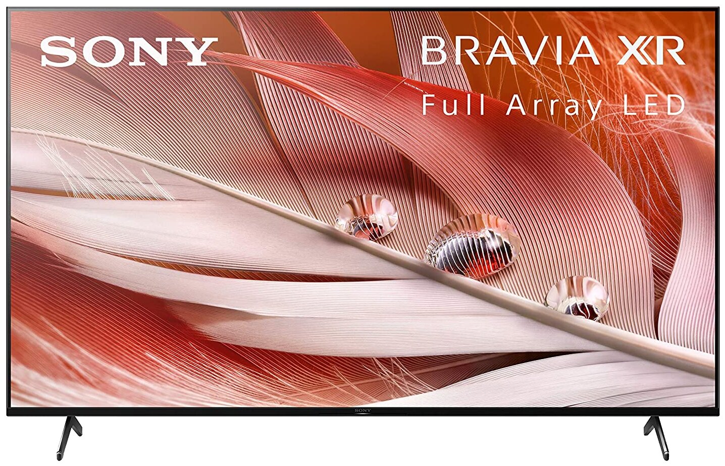 55" Телевизор Sony KD-55X80J 2021 LED, черный