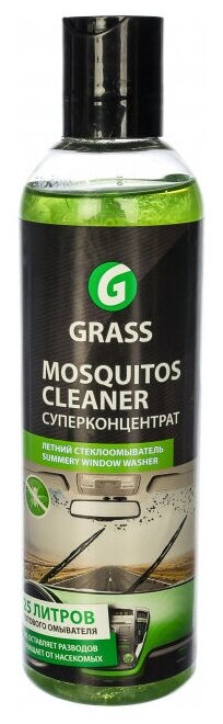 Концентрат жидкости для стеклоомывателя Grass, 0.25 л