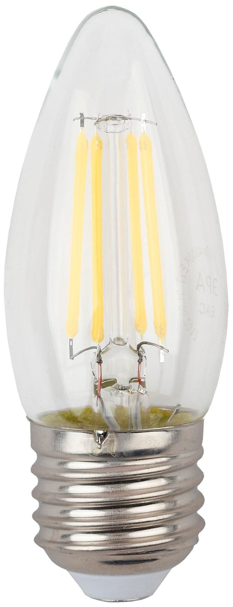 ЭРА Лампа светодиодная E27 7Вт ЭРА F-LED B35-7w-840-E27