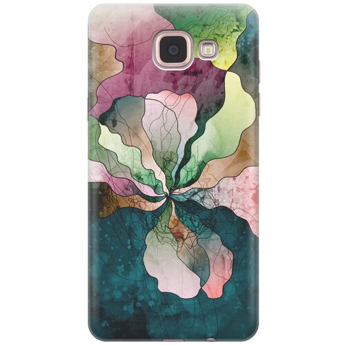фото Cиликоновый чехол на samsung galaxy a5 (2016) / самсунг а5 2016 с принтом "прекрасные цвета" gosso