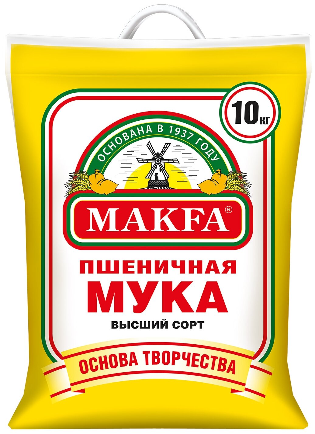 Мука Макфа Пшеничная высший сорт полипропиленовый мешок