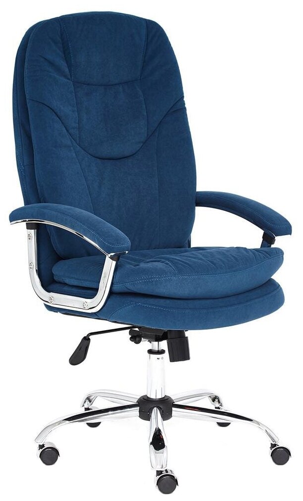 Кресло TetChair Softy Lux blue flock