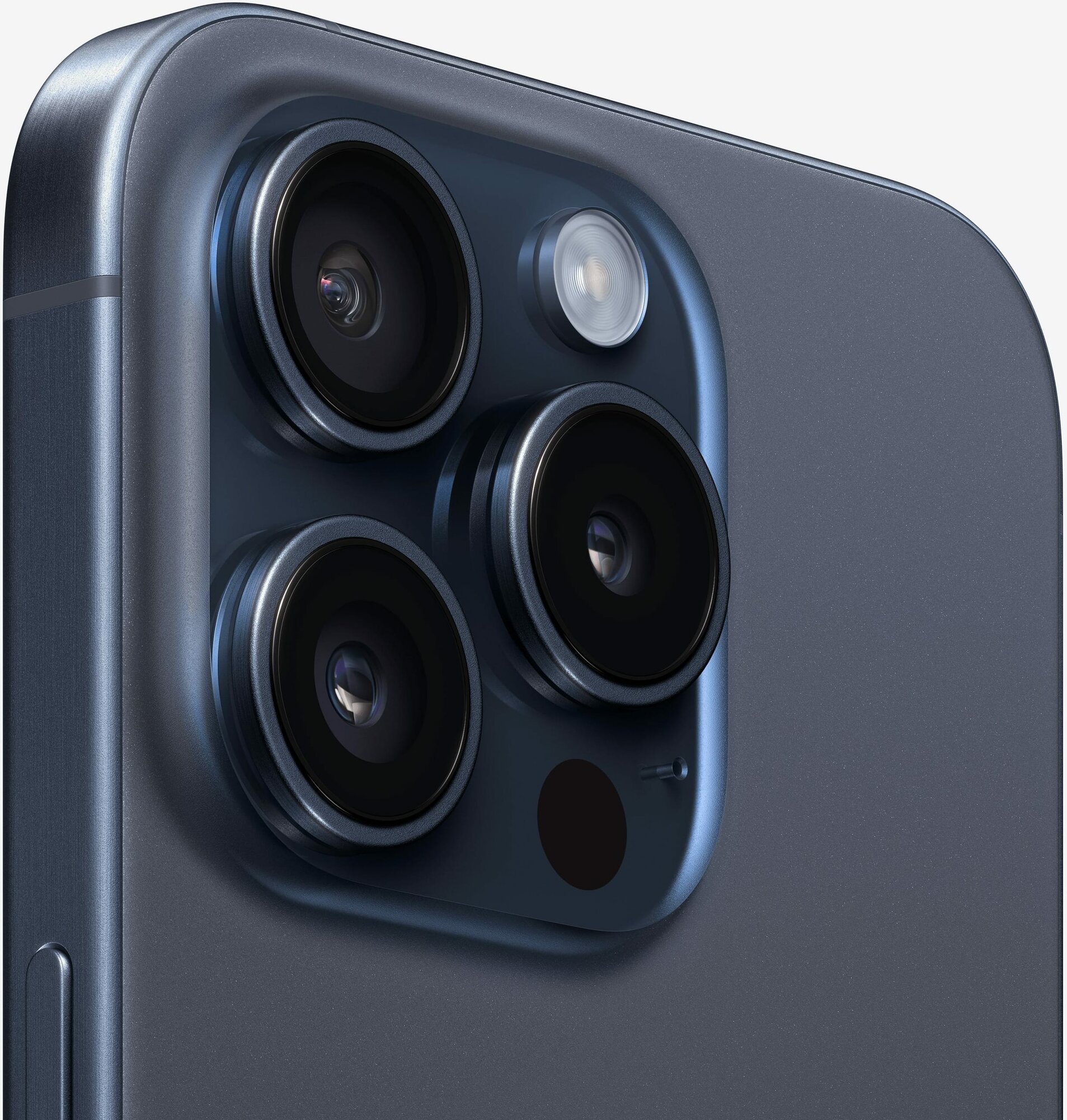Смартфон Apple iPhone 15 Pro 256 ГБ, Dual nano SIM, синий титан - фотография № 3