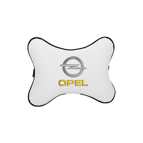 фото Подушка на подголовник экокожа milk opel vital technologies