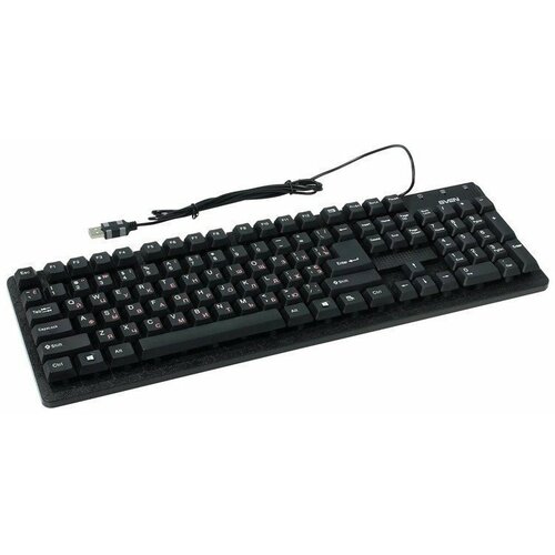 Клавиатура проводная SVEN Standard 301 USB 104 клавиши чёрная SV-03100301UB 183100₽