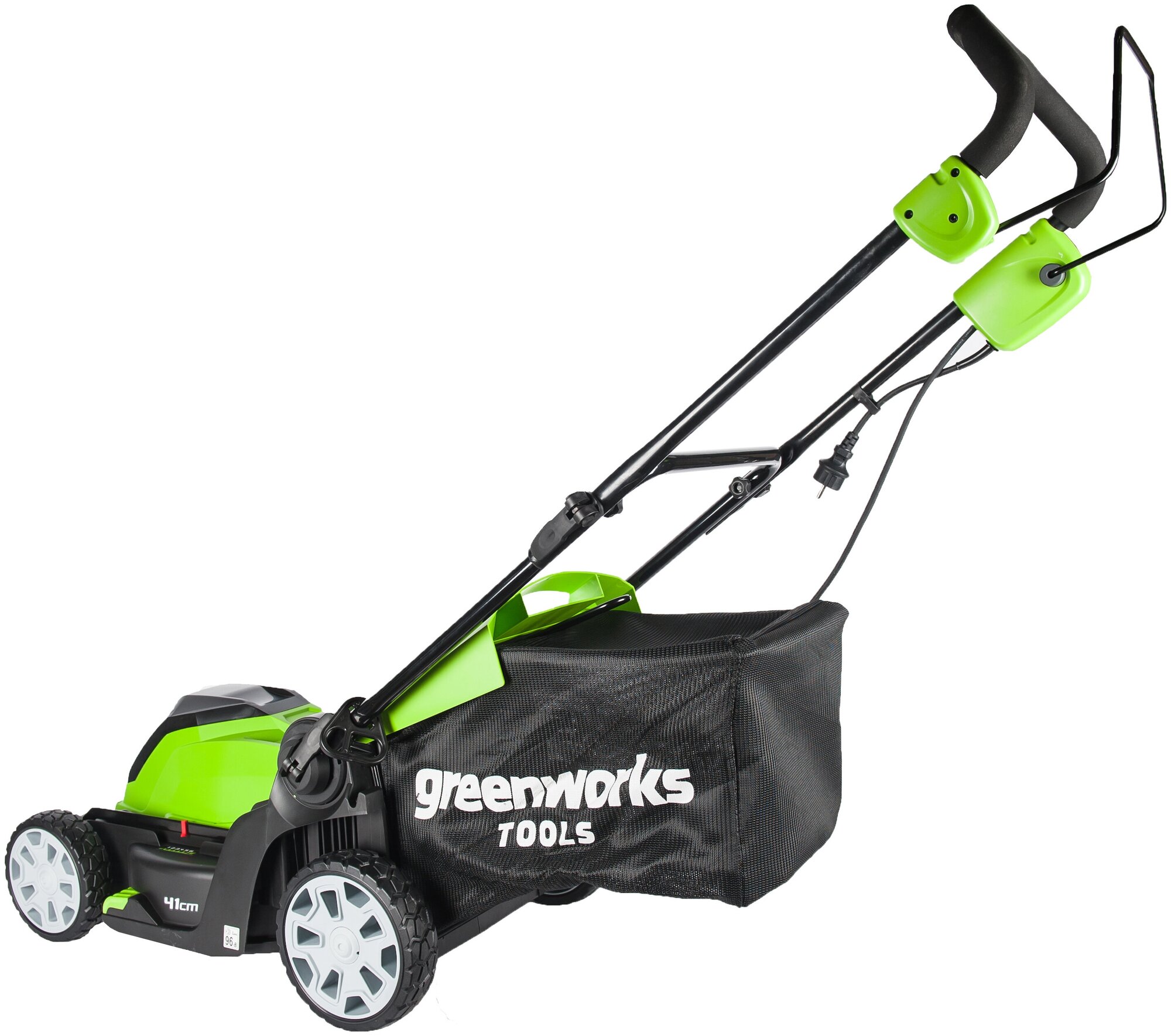 Газонокосилка электрическая Greenworks , GLM1241, 1200W, 40 см - фотография № 6