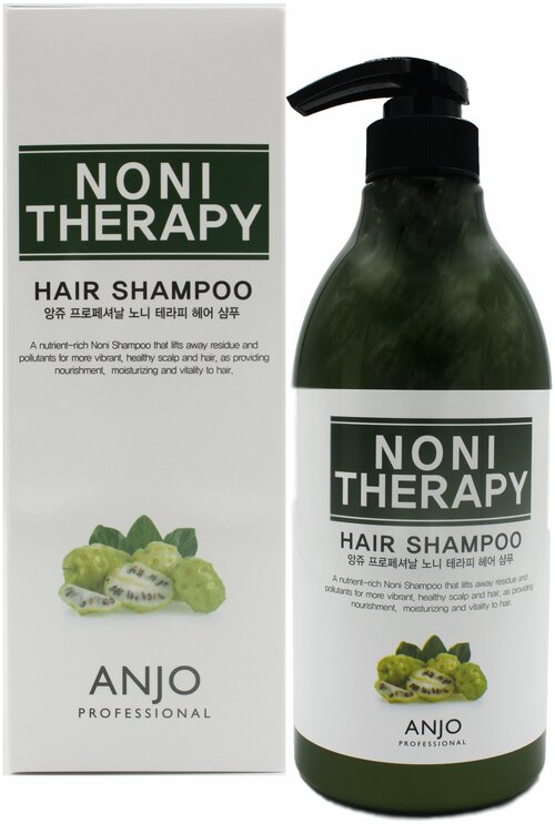 ANJО Professional Шампунь для волос оздоравливающий с экстрактом нони Noni Therapy Shampoo, 750 мл