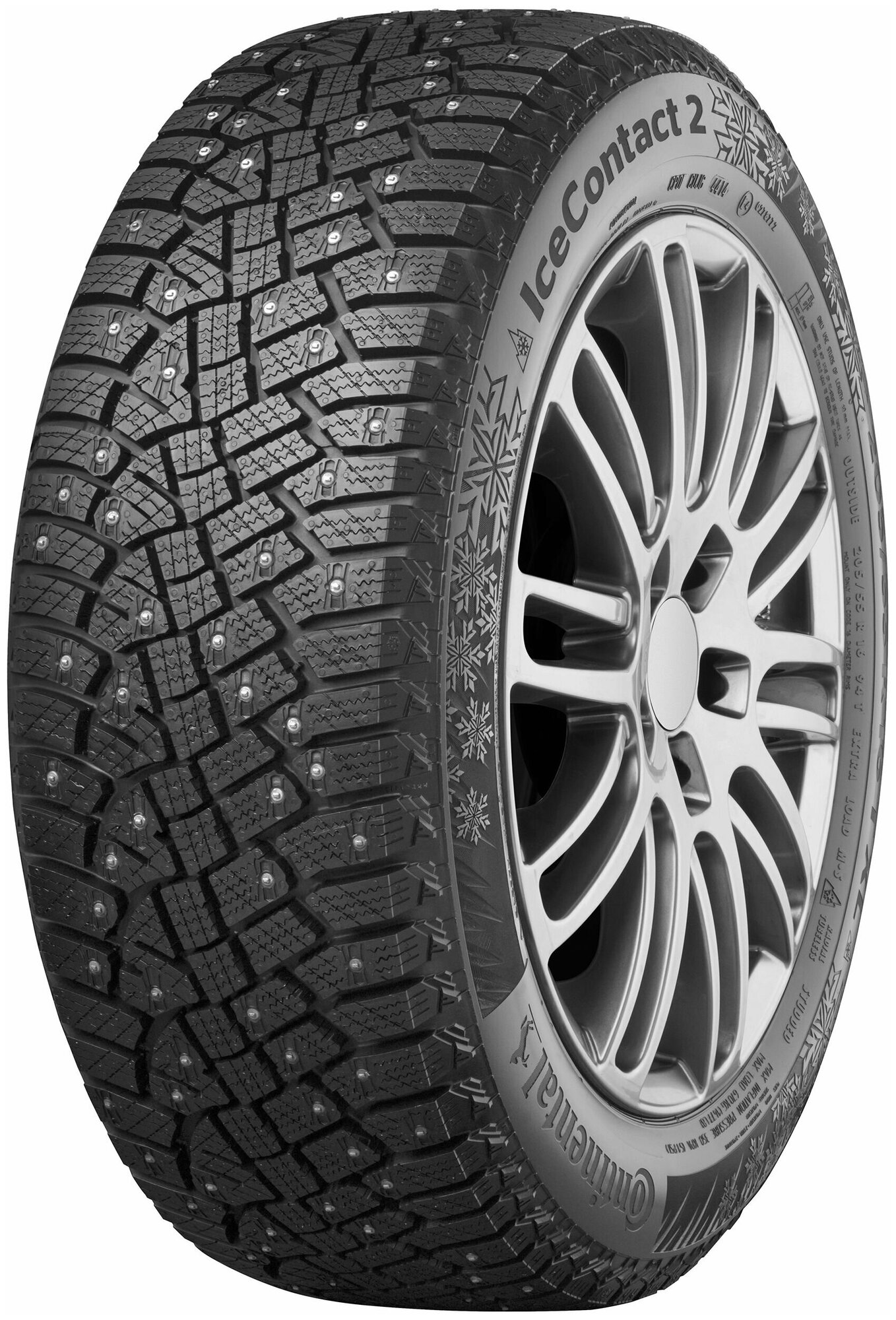 Continental ContiIceContact 2 205/60 R16 T96 шип