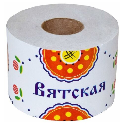 Туалетная бумага «Вятская», 1 слой (40 шт)