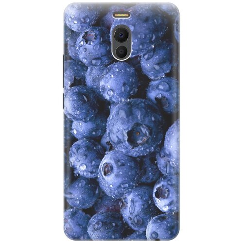 фото Cиликоновый чехол черника на meizu m6 note / мейзу м6 ноут re:pa