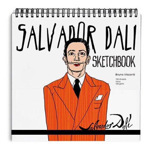 Блокнот скетчбук SKETCHBOOK BV, 200х200 мм, 100Л. Бежевый 100 на гребне (4 вида) 1-503/02. Цена за 1 шт.