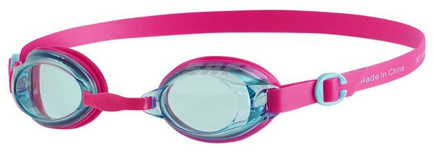 Очки для плавания детские Speedo JET V2 GOG JU розовый/синий розовый/голубой, 8-09298B981AS0Y