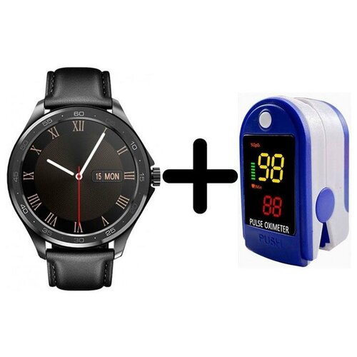 Умные часы BandRate Smart BRSF10BBLS-SET2 с пульсометром мониторингом кислорода в крови альтиметром 952000₽